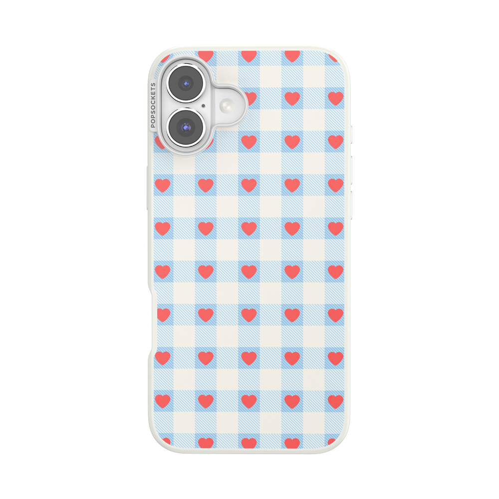 Berry Sweet Gingham — iPhone 16 Plus MagSafe Case - US 59339