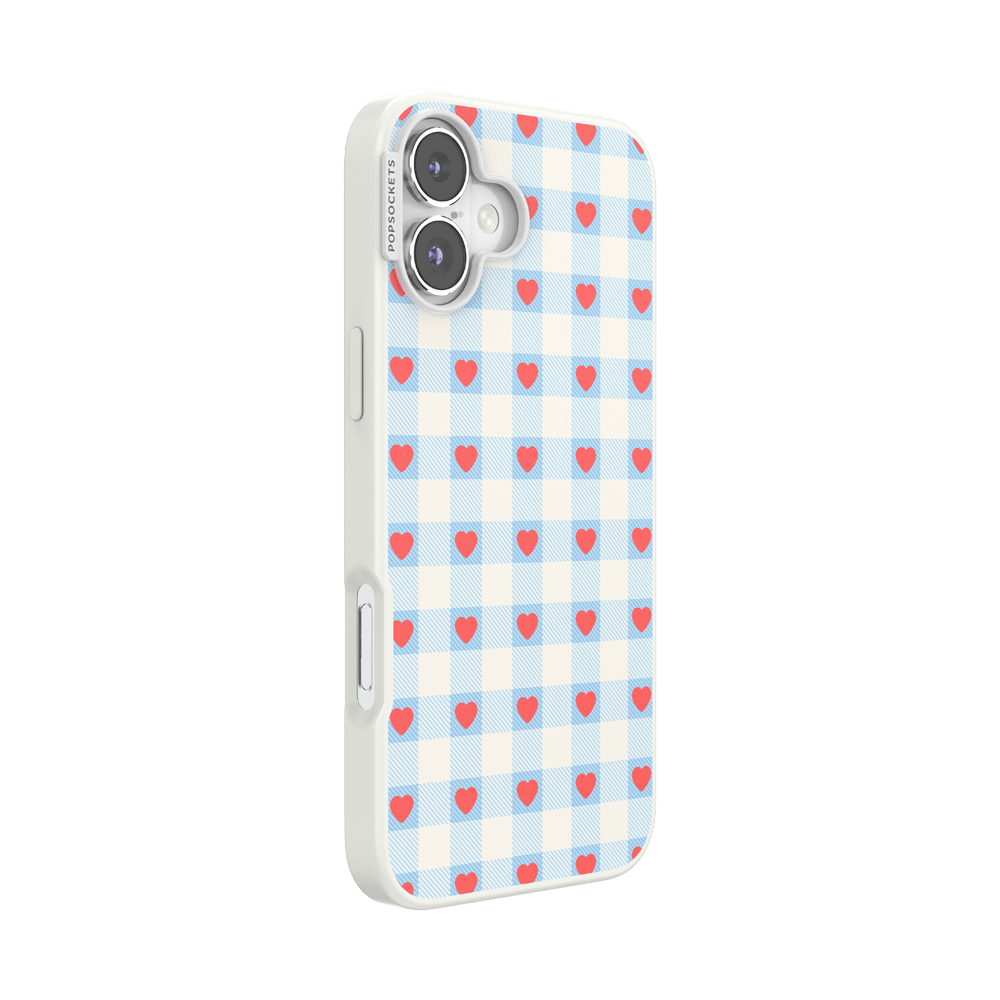 Berry Sweet Gingham — iPhone 16 Plus MagSafe Case - US 59339