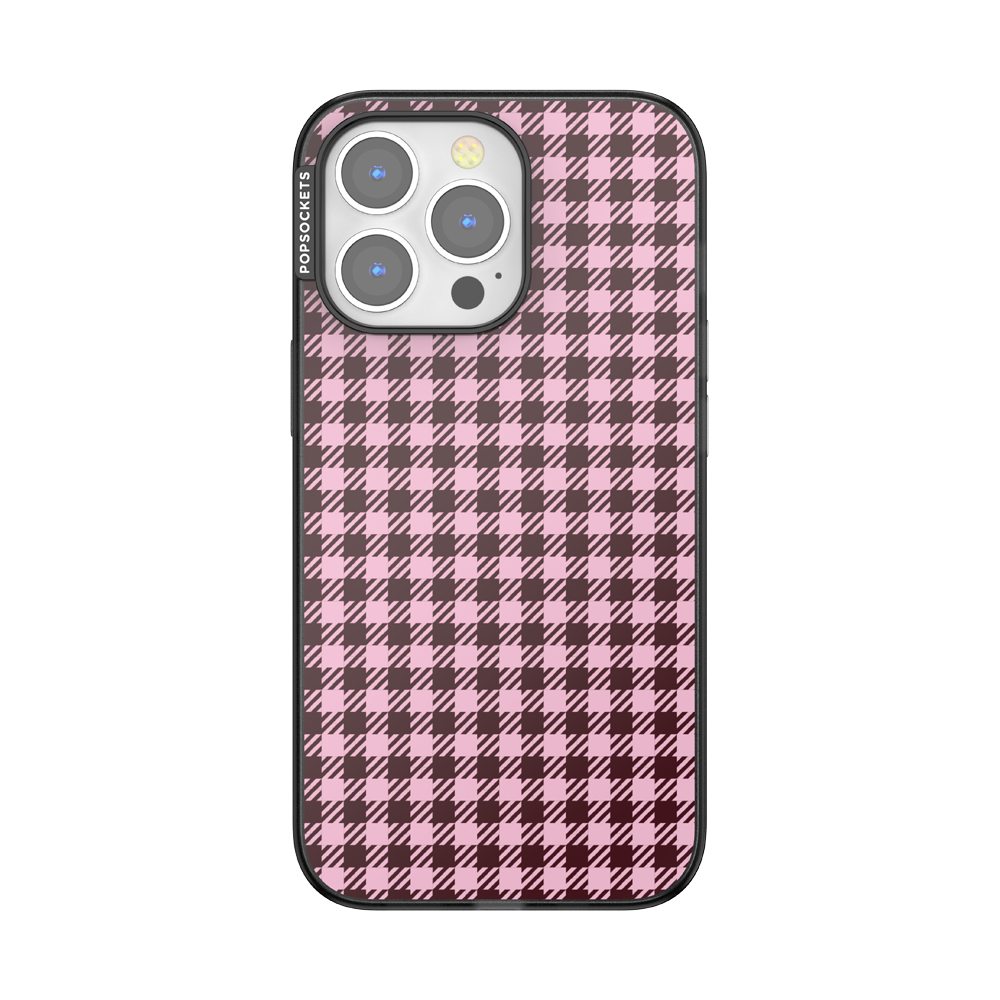 Black Cherry Gingham — iPhone 13 Pro MagSafe Case - US 00376