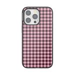 Black Cherry Gingham — iPhone 13 Pro MagSafe Case - US 00376