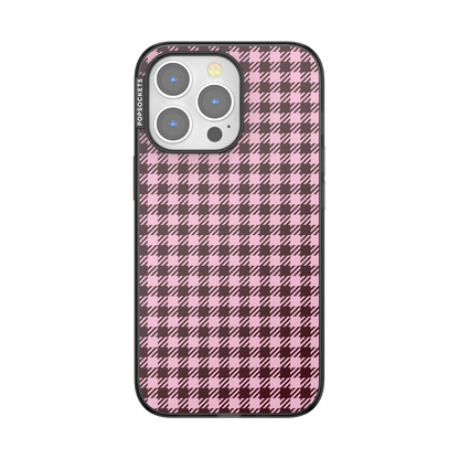 Black Cherry Gingham — iPhone 13 Pro MagSafe Case - US 00376