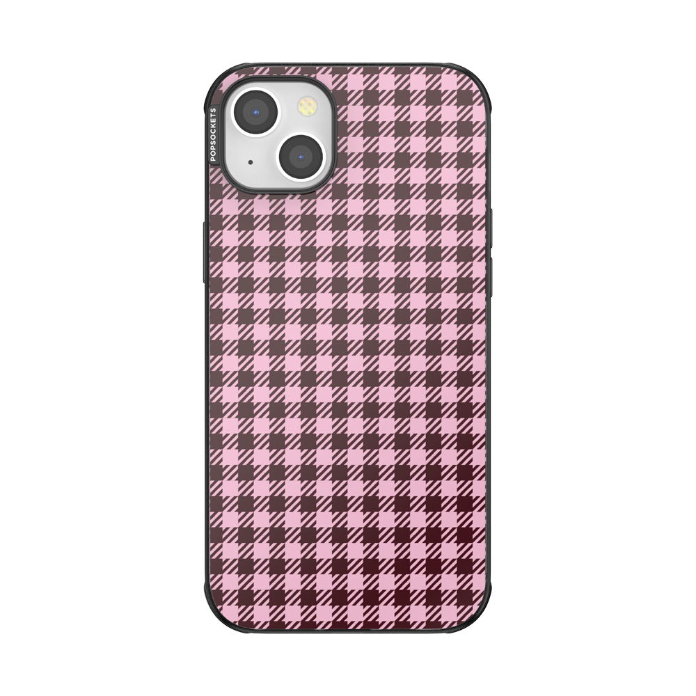 Black Cherry Gingham — iPhone 14 Plus MagSafe Case - US 32837