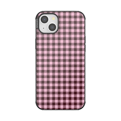 Black Cherry Gingham — iPhone 14 Plus MagSafe Case - US 32837