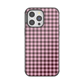 Black Cherry Gingham — iPhone 14 Pro Max MagSafe Case - US 84532