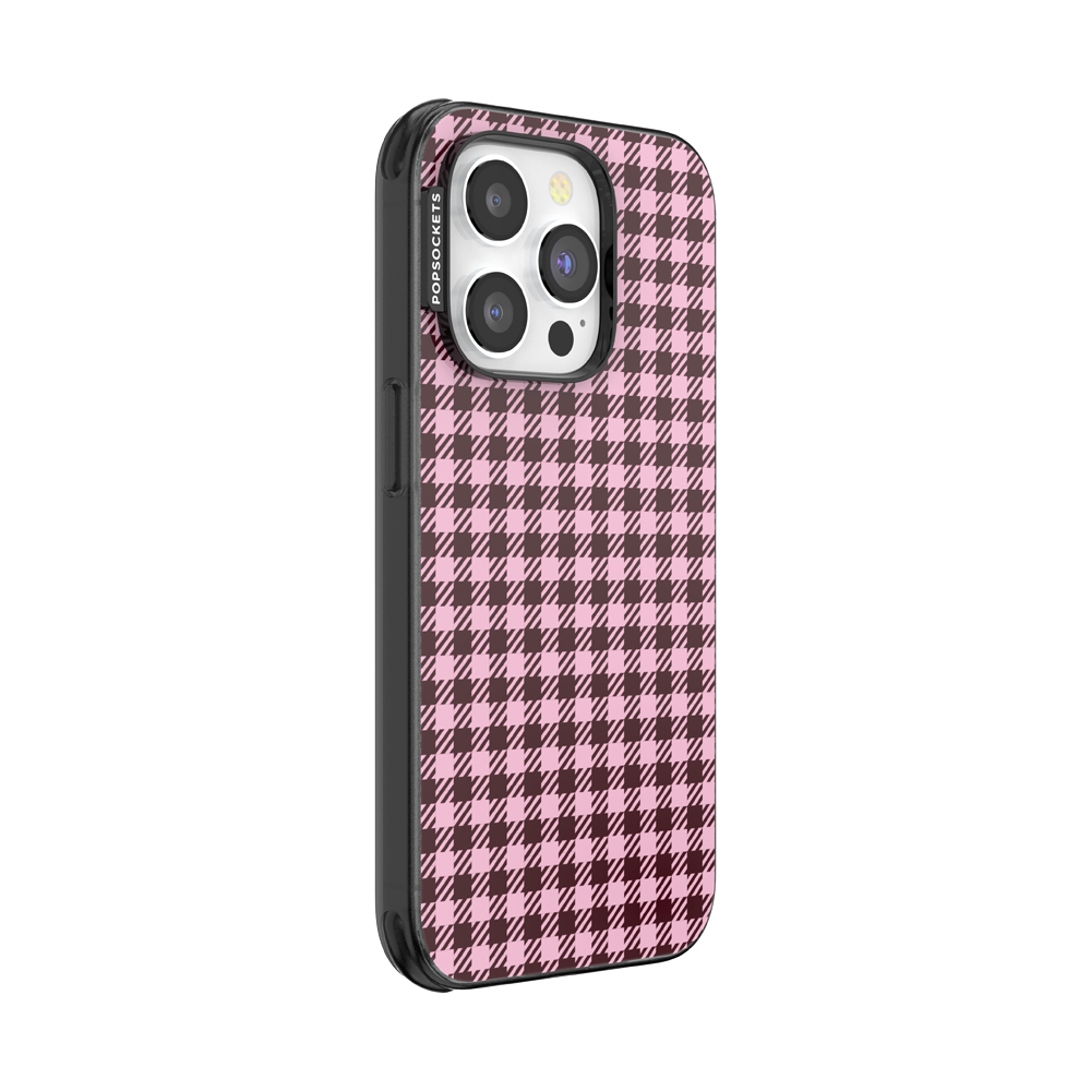 Black Cherry Gingham — iPhone 14 Pro MagSafe Case - US 46397