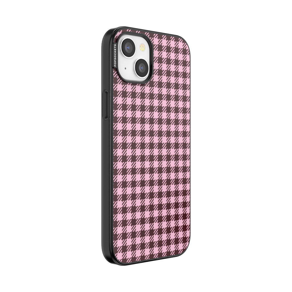 Black Cherry Gingham — iPhone 15 Plus MagSafe Case - US 36897