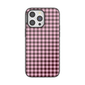 Black Cherry Gingham — iPhone 15 Pro Max MagSafe Case - US 15786