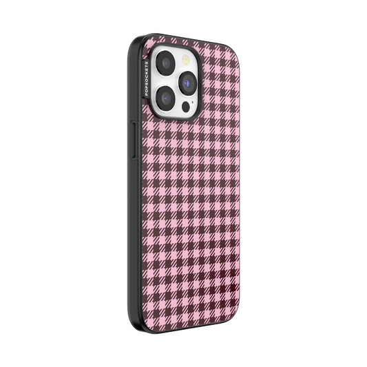 Black Cherry Gingham — iPhone 15 Pro Max MagSafe Case - US 15786
