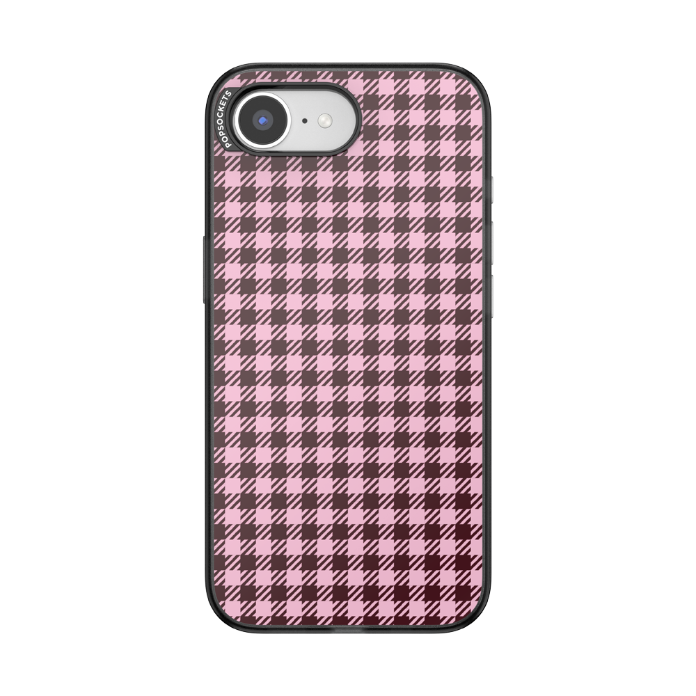Black Cherry Gingham — iPhone 17e/16e MagSafe Case - US 84633