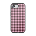 Black Cherry Gingham — iPhone 17e/16e MagSafe Case - US 84633
