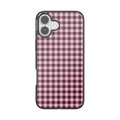 Black Cherry Gingham — iPhone 16 Plus MagSafe Case - US 59299