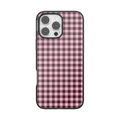 Black Cherry Gingham — iPhone 16 Pro Max MagSafe Case - US 23055
