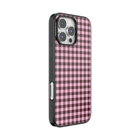 Black Cherry Gingham — iPhone 16 Pro Max MagSafe Case - US 23055