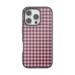 Black Cherry Gingham — iPhone 16 Pro MagSafe Case - US 71064