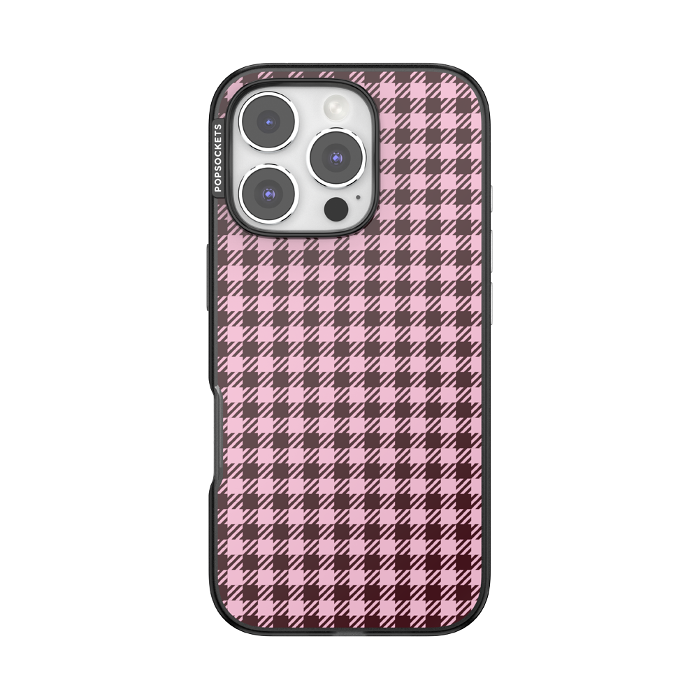 Black Cherry Gingham — iPhone 16 Pro MagSafe Case - US 71064