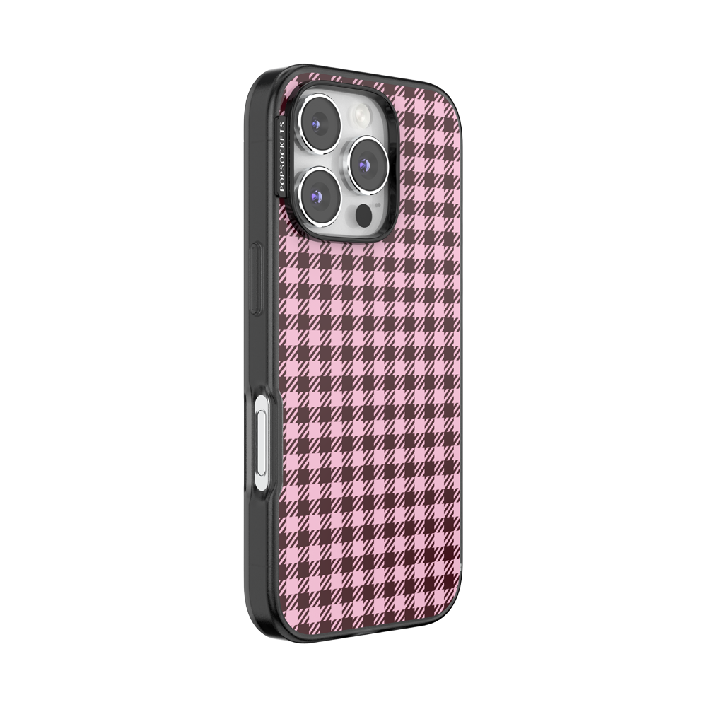Black Cherry Gingham — iPhone 16 Pro MagSafe Case - US 71064