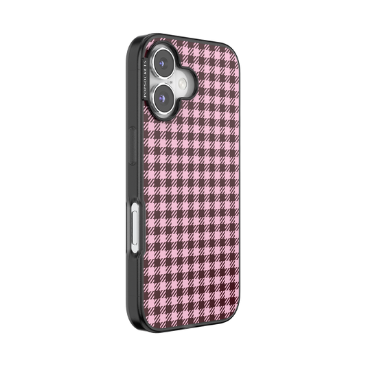 Black Cherry Gingham — iPhone 16 MagSafe Case - US 69446