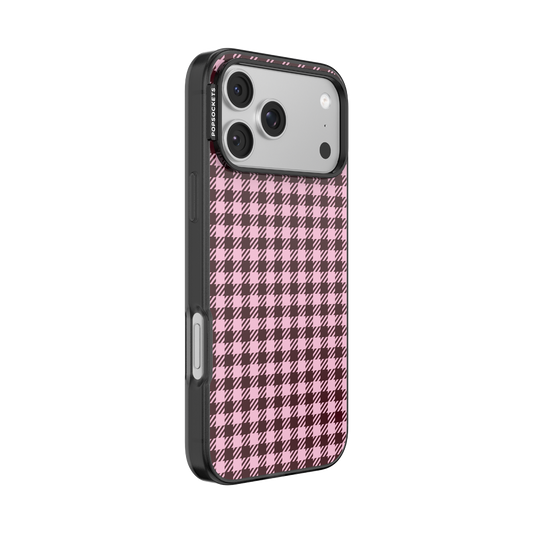 Black Cherry Gingham — iPhone 17 Pro Max MagSafe Case - US 99433