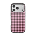 Black Cherry Gingham — iPhone 17 Pro MagSafe Case - US 86867