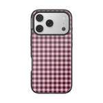 Black Cherry Gingham — iPhone 17 Pro MagSafe Case - US 86867