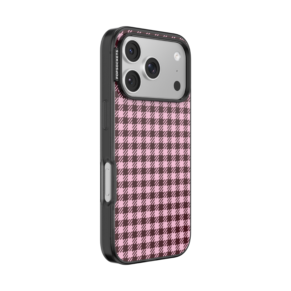 Black Cherry Gingham — iPhone 17 Pro MagSafe Case - US 86867