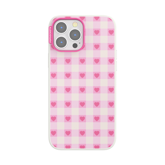 Blush Gingham — iPhone 13 Pro Max MagSafe Case - US 69672