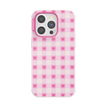 Blush Gingham — iPhone 14 Pro MagSafe Case - US 31561