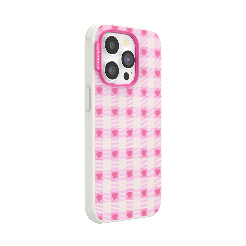 Blush Gingham — iPhone 14 Pro MagSafe Case - US 31561