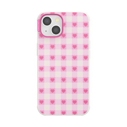 Blush Gingham — iPhone 14 MagSafe Case - US 85935
