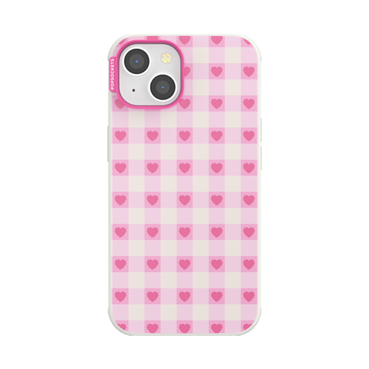Blush Gingham — iPhone 14 MagSafe Case - US 85935