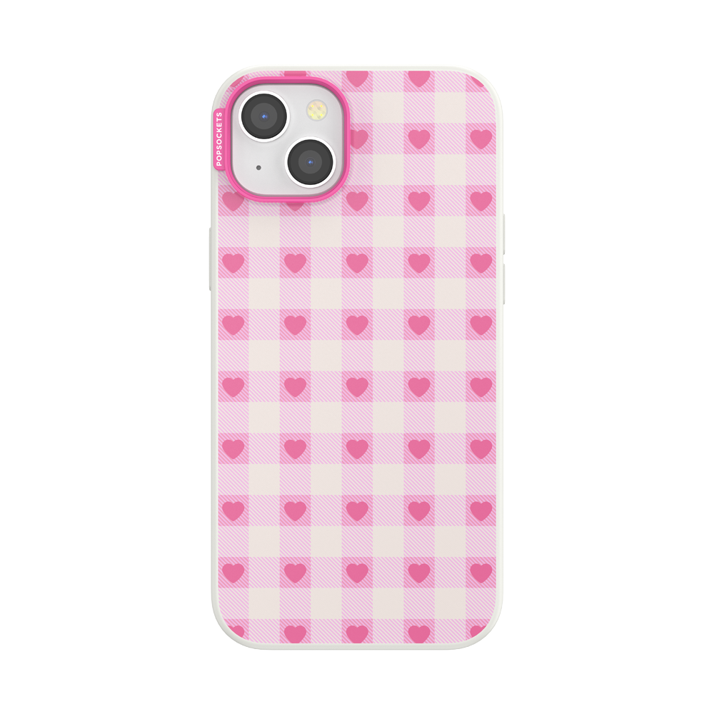 Blush Gingham — iPhone 15 Plus MagSafe Case - US 26892