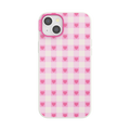 Blush Gingham — iPhone 15 Plus MagSafe Case - US 26892