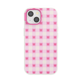 Blush Gingham — iPhone 15 MagSafe Case - US 40434