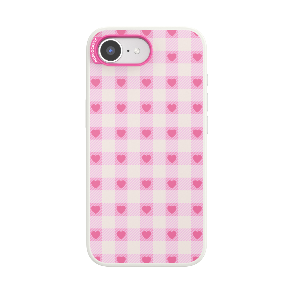 Blush Gingham — iPhone 17e/16e MagSafe Case - US 23644