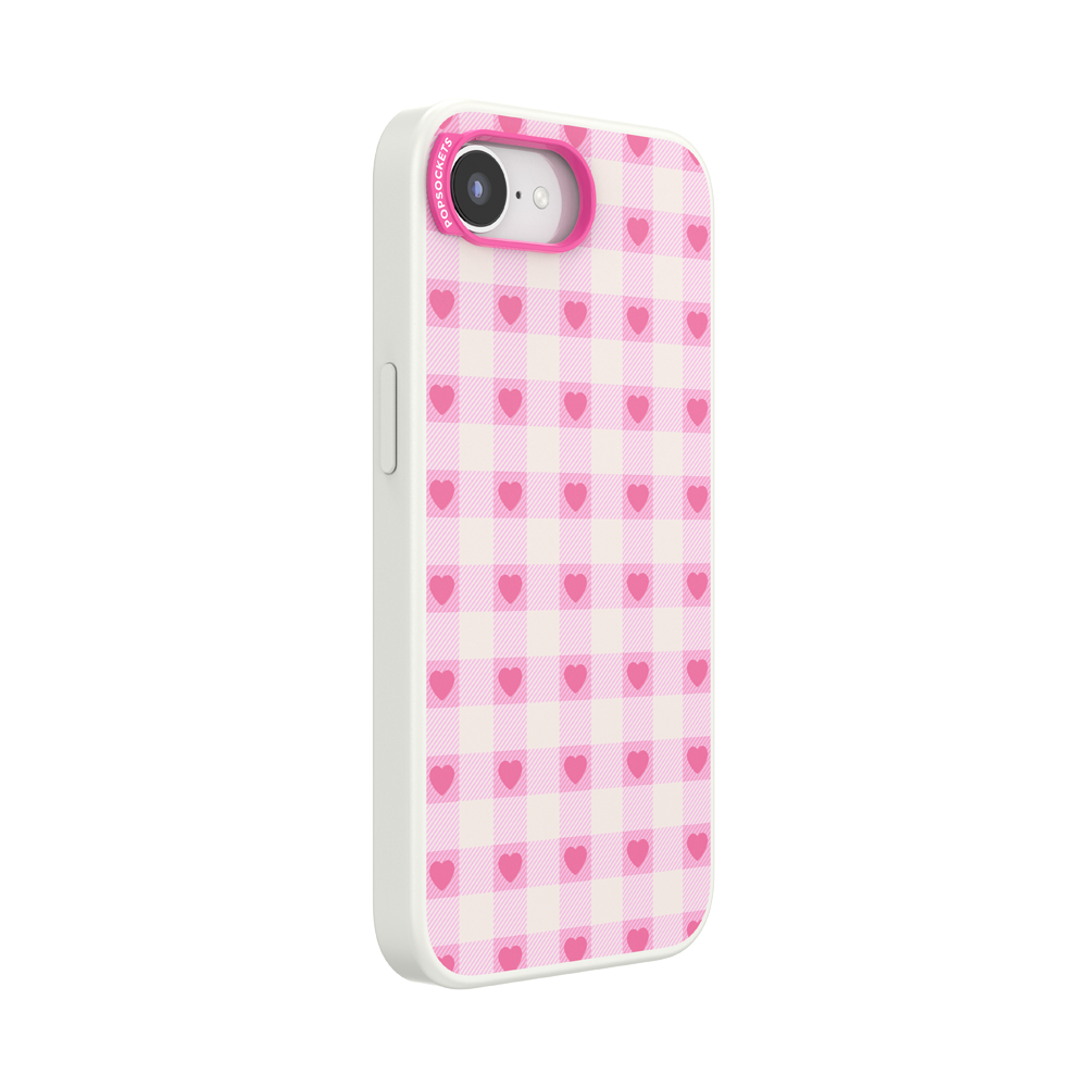 Blush Gingham — iPhone 17e/16e MagSafe Case - US 12805