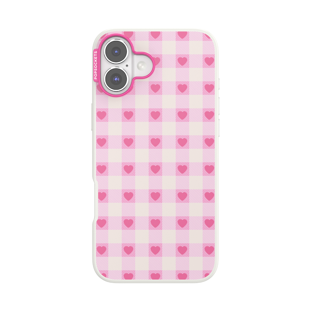 Blush Gingham — iPhone 16 Plus MagSafe Case - US 46118