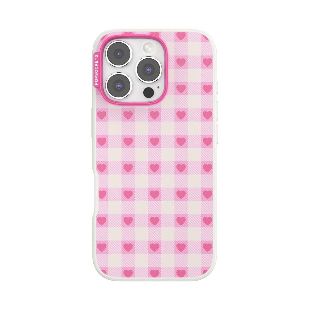 Blush Gingham — iPhone 16 Pro MagSafe Case - US 42309