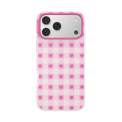 Blush Gingham — iPhone 17 Pro Max MagSafe Case - US 79829