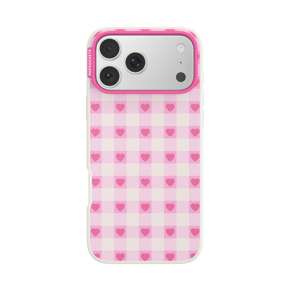 Blush Gingham — iPhone 17 Pro Max MagSafe Case - US 78264