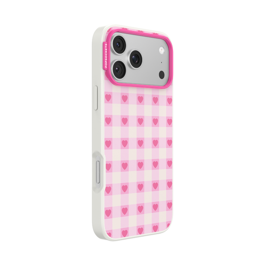 Blush Gingham — iPhone 17 Pro Max MagSafe Case - US 79829