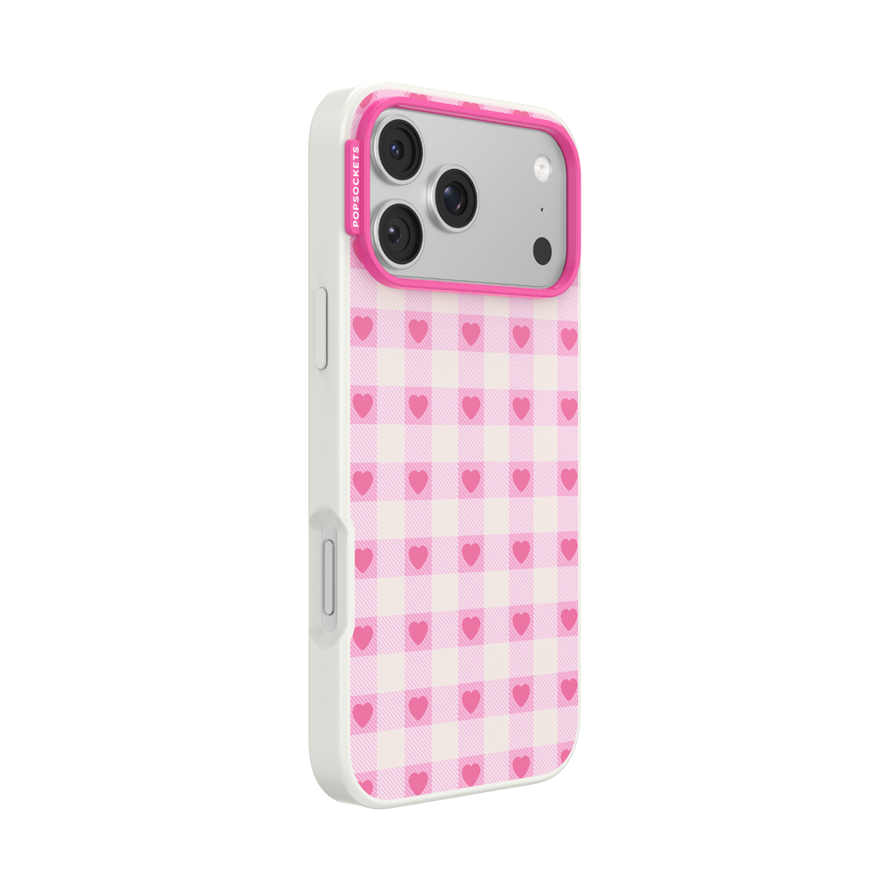 Blush Gingham — iPhone 17 Pro Max MagSafe Case - US 78264
