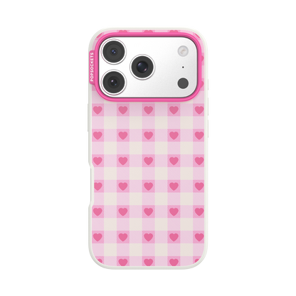 Blush Gingham — iPhone 17 Pro MagSafe Case - US 19870