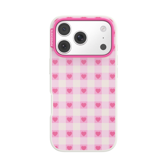 Blush Gingham — iPhone 17 Pro MagSafe Case - US 19870