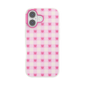 Blush Gingham — iPhone 17 MagSafe Case - US 15605