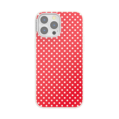 Cherry Red Polka Dot — iPhone 13 Pro Max MagSafe Case - US 65745