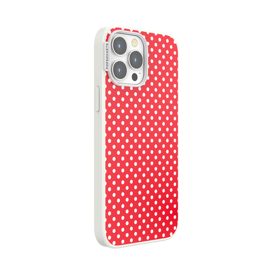 Cherry Red Polka Dot — iPhone 13 Pro Max MagSafe Case - US 65745