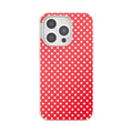 Cherry Red Polka Dot — iPhone 14 Pro MagSafe Case - US 01931