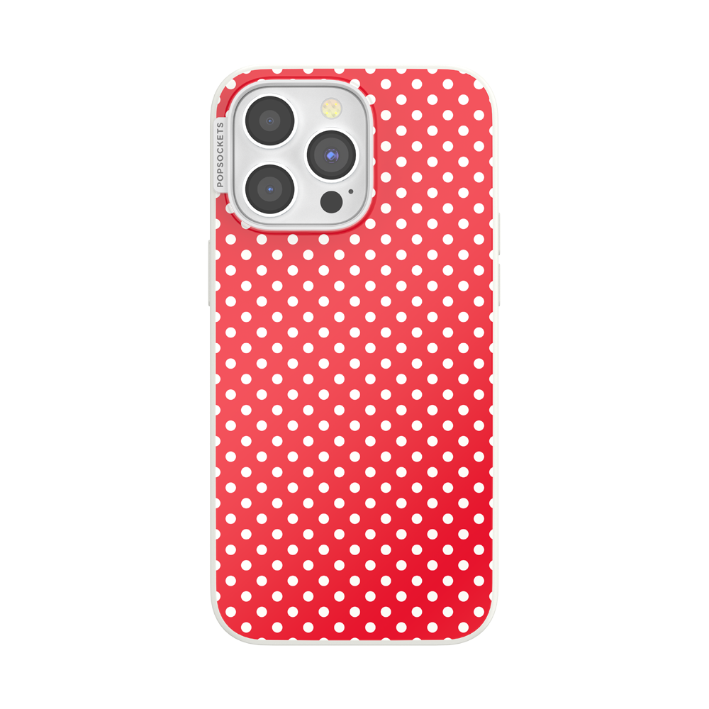 Cherry Red Polka Dot — iPhone 15 Pro Max MagSafe Case - US 77316