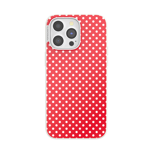 Cherry Red Polka Dot — iPhone 15 Pro Max MagSafe Case - US 77316