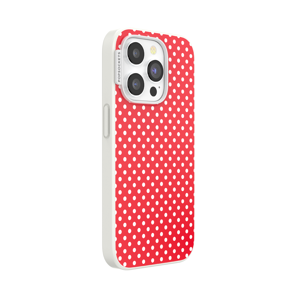 Cherry Red Polka Dot — iPhone 15 Pro MagSafe Case - US 06667
